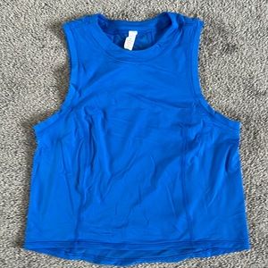 Lululemon Sheer Will Tank *Camo size 4 in Wild Bluebell